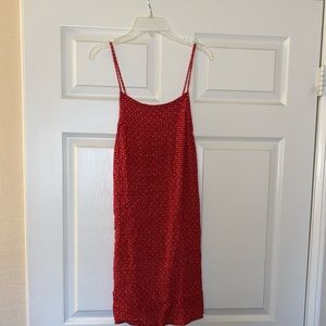 Brandy Melville Red Summer Mini Dress